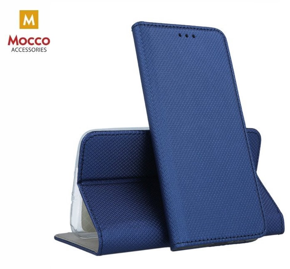 Mocco Smart Magnet Book Case For Samsung A750 Galaxy A7 (2018) Blue