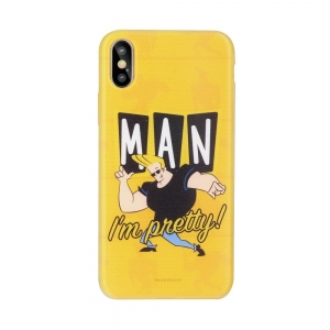 Cartoon Network Johnny Bravo Silicone Case for Apple iPhone 5 / 5S / SE Man