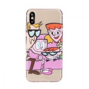 Cartoon Network Dexter Silicone Case for Apple iPhone XS Max Family