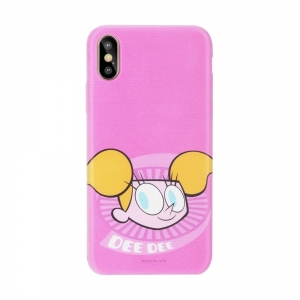 Cartoon Network Dexter Silicone Case for Apple iPhone XR Dee Dee
