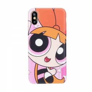 Cartoon Network The Powerpuff Girls Silicone Case for Apple iPhone XS Max Blossom