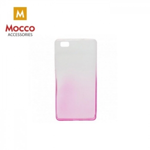 Mocco Gradient Back Case Silicone Case With gradient Color For  Samsung J330 Galaxy J3 (2017) Transparent - Rose