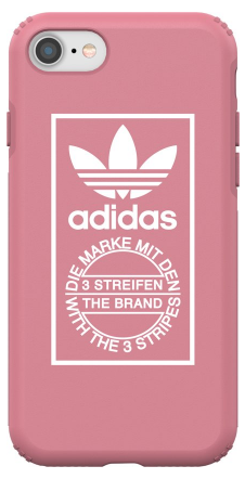 Adidas Snap Case Silicone Case for Apple iPhone 7 / 8 Pink (EU Blister)