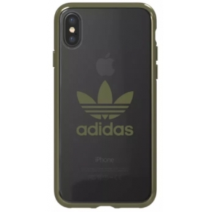 Adidas OR Clear Case - Bumper for Apple iPhone X / XS Green (EU Blister)