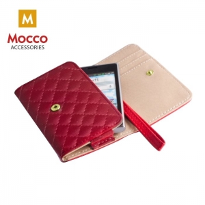 Mocco Wallet XXL Universal Pouch Case / Clutch for Mobile Phones (13 x 6.5 x 1 cm)  Red