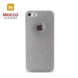 Mocco Glitter Ultra Back Case 0.3 mm Silicone Case for Samsung A310 Galaxy A3 (2016) Silver