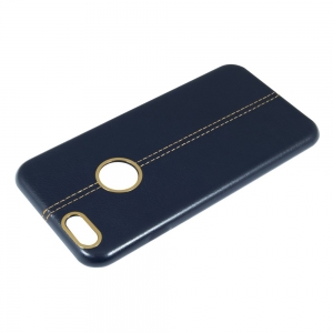 NOMAD Excellent Leather Back Case чехол для Samsung A320 Galaxy A3 (2017) Темно Синий