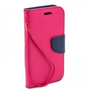 Mocco Fancy Book Case For Nokia 8 Pink / Blue