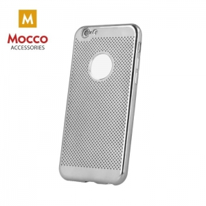 Mocco Luxury Силиконовый чехол для Samsung G930 Galaxy S7 Серебряный