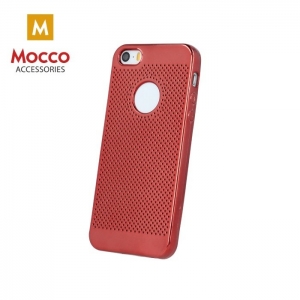 Mocco Luxury Silicone Back Case for Samsung G920 Galaxy S6 Red