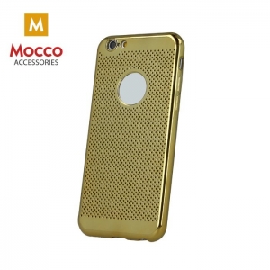 Mocco Luxury Silicone Back Case for Samsung G930 Galaxy S7 Gold