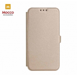 Mocco  Shine Book Case For LG K8 / K9 (2018) Gold