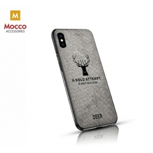 Mocco Deer Case Силиконовый чехол для Apple iPhone XS Max Серый (EU Blister)
