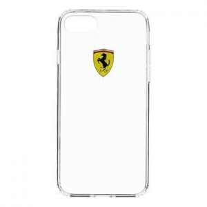 Ferrari Racing  FEHCS7TR1 Ultra Thin  Back Case For Samsung G930 Galaxy S7 (4.7) Transparent
