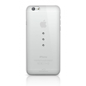 White Diamonds Trinity Пластмассовый чехол С Кристалами Swarovski для Apple iPhone 6 / 6S Прозрачный C Серыми Кристалами