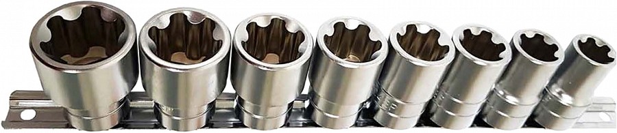 8-OS. 1 / 2" TORX PLUS E-PADRUNITE KOMPL. EPL18-EPL32. SIINIL TRIUMF