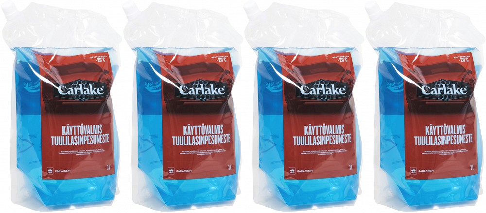 4X3L CARLAKE -20°C KLAASIPESU 3L KOTT (ETANOOL) TALVINE