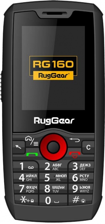 RugGear RG160 Dual black