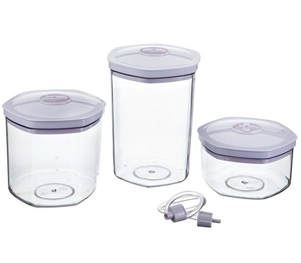 Gastroback Vacuum Canister 3pcs Round 46110