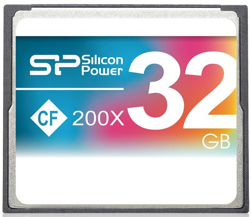 Silicon Power mälukaart CF 32GB 200x