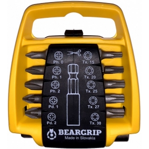 11-OS. TRELLIOTSIKUTE KOMPL. PH0.1.2 PZ1.2 T15.20.25.27.30 BEARGRIP