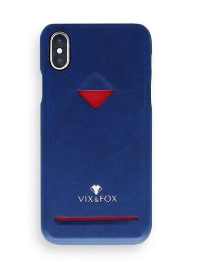 VixFox Card Slot Back Shell for Samsung S9 navy blue