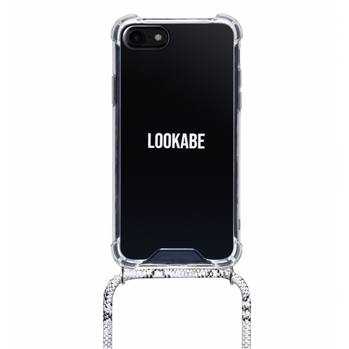 Lookabe Necklace Snake Edition iPhone 7/8+ silver snake loo017