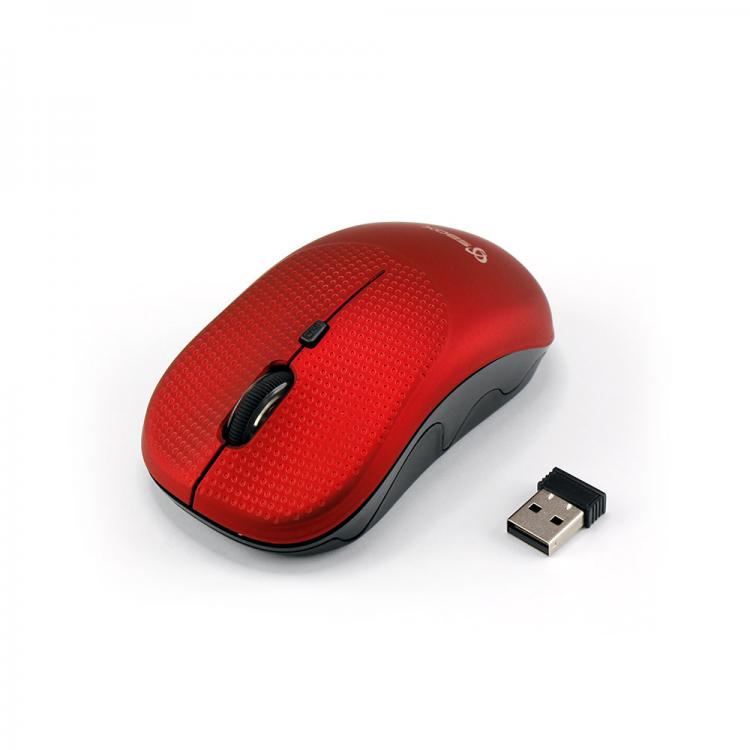 Sbox Wireless Optical Mouse WM-106 red