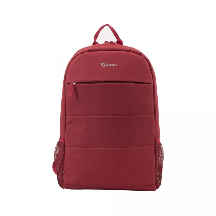 Sbox Notebook Backpack Toronto 15,6" NSS-19044 bordeaux