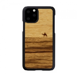 MAN&WOOD SmartPhone case iPhone 11 Pro terra black