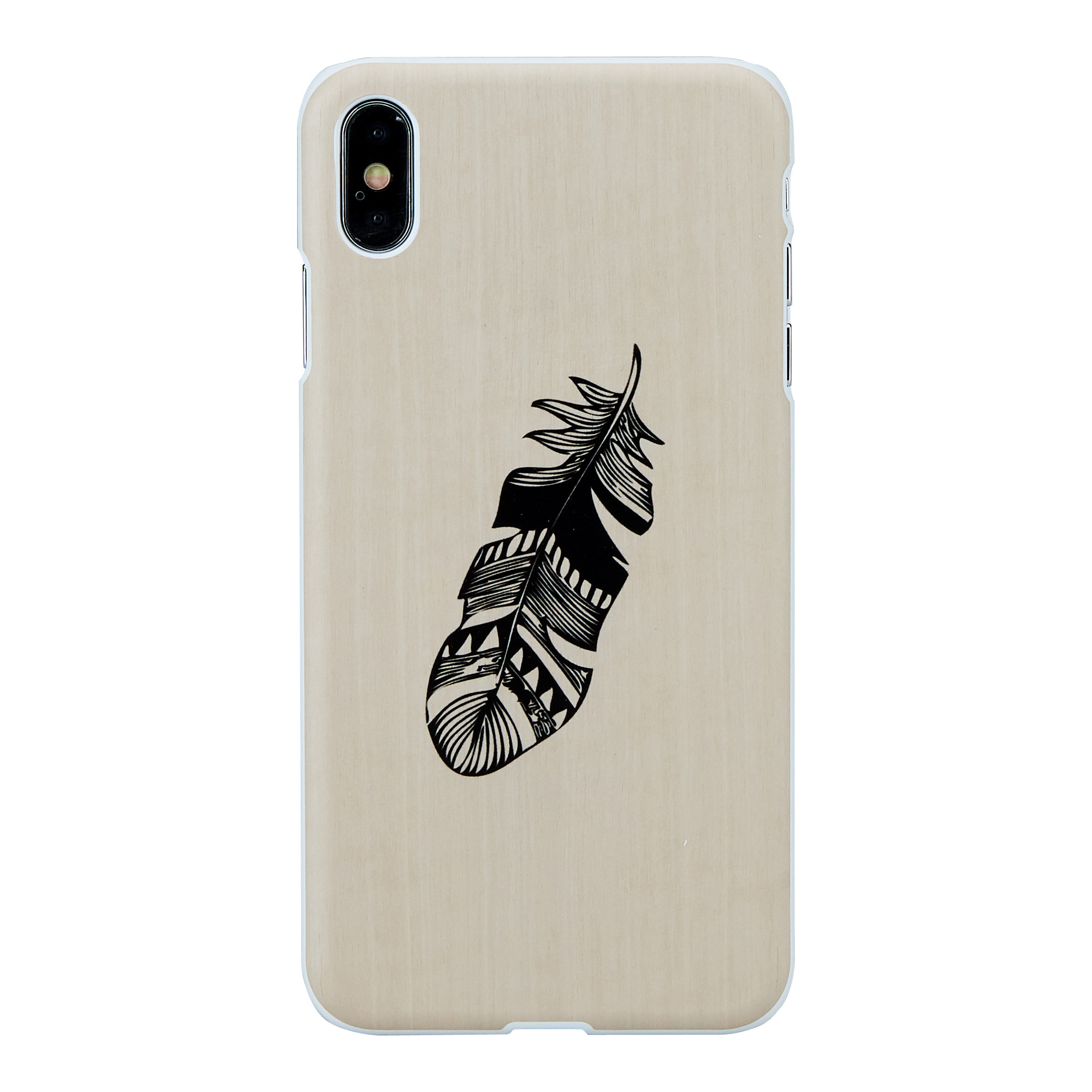 MAN&WOOD SmartPhone case iPhone XS Max indian white