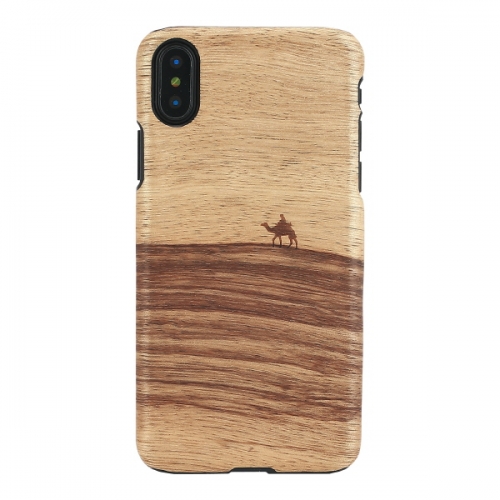 MAN&WOOD SmartPhone case iPhone X/XS terra black