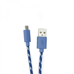 Sbox USB->Micro USB 1M USB-1031BL blue