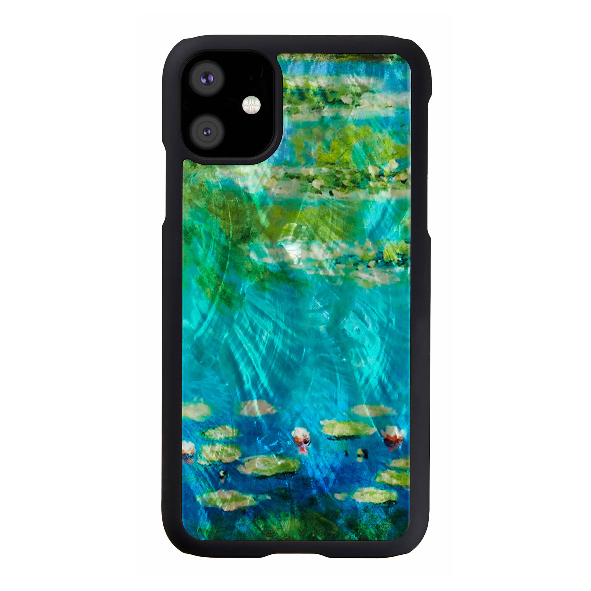 iKins SmartPhone case iPhone 11 water lilies black