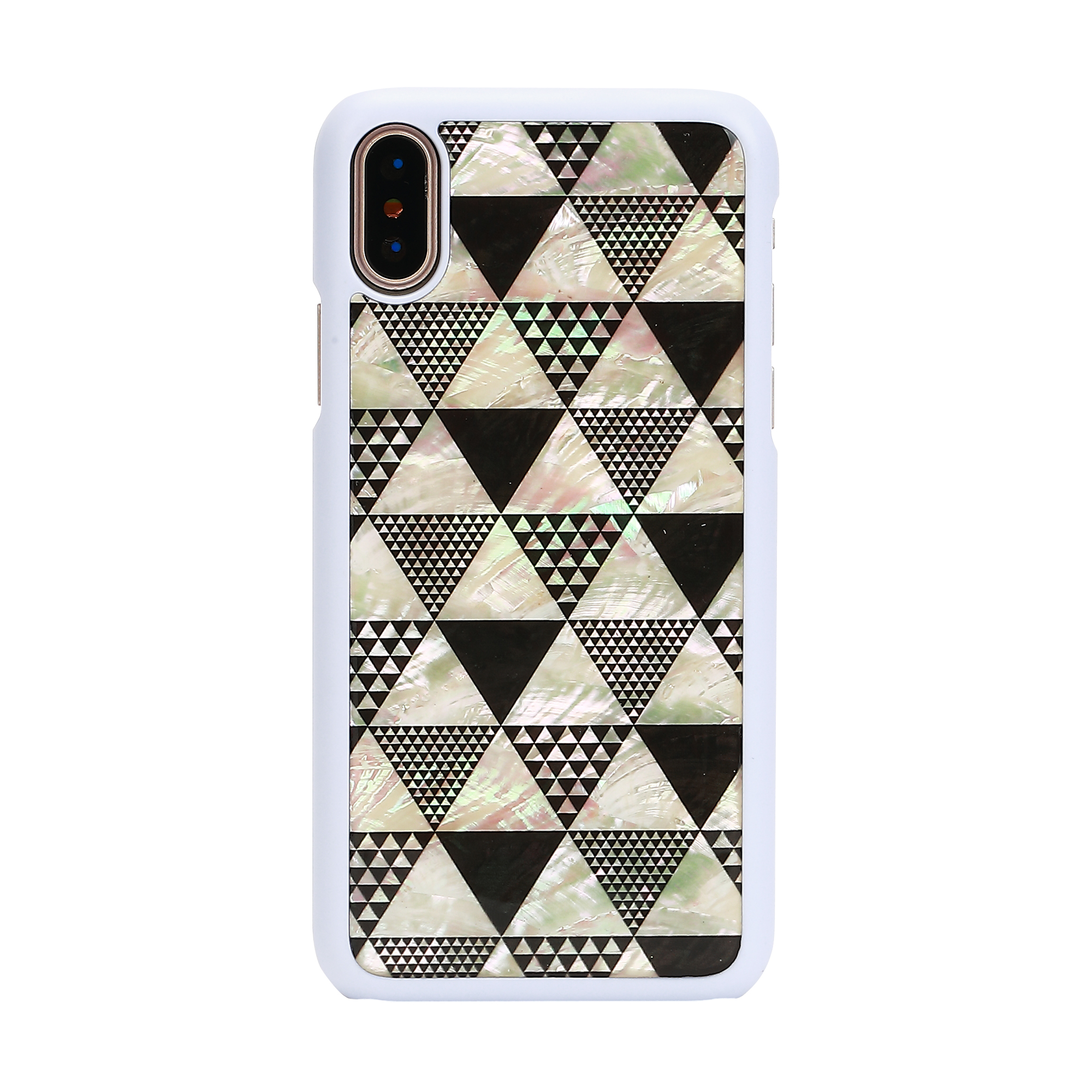 iKins SmartPhone case iPhone XS/S pyramid white