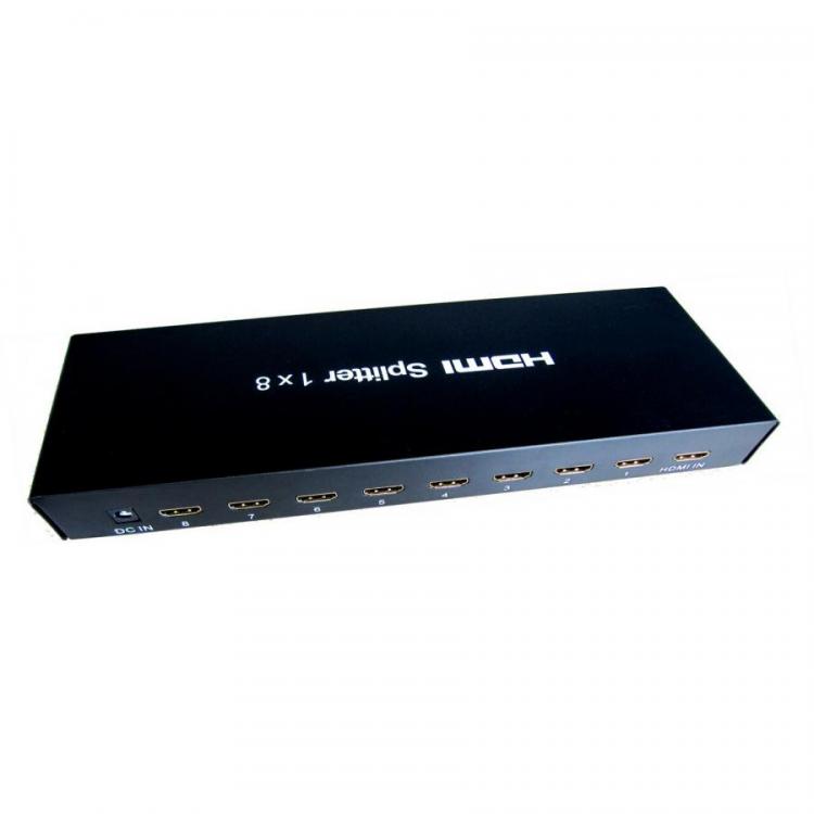 Sbox HDMI Splitter 1x8 HDMI-1.4 HDMI-8