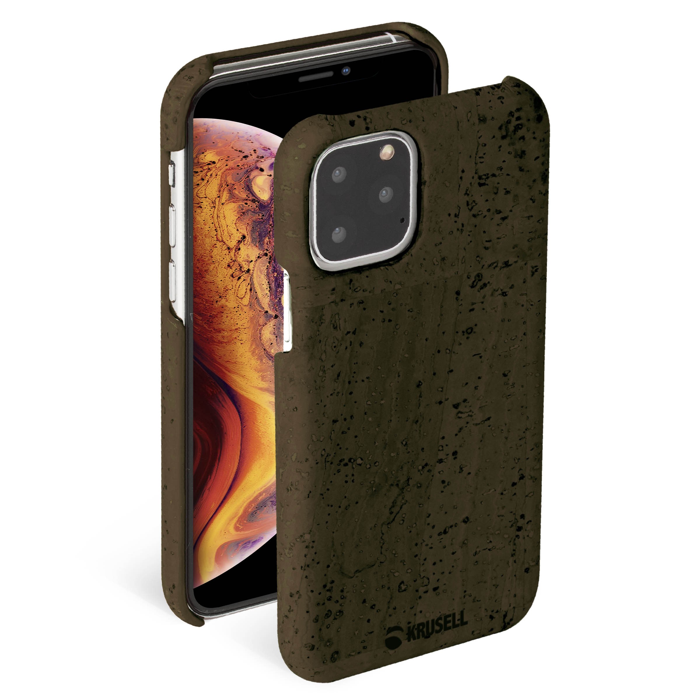 Krusell Birka Cover Apple iPhone 11 Pro Max dark brown