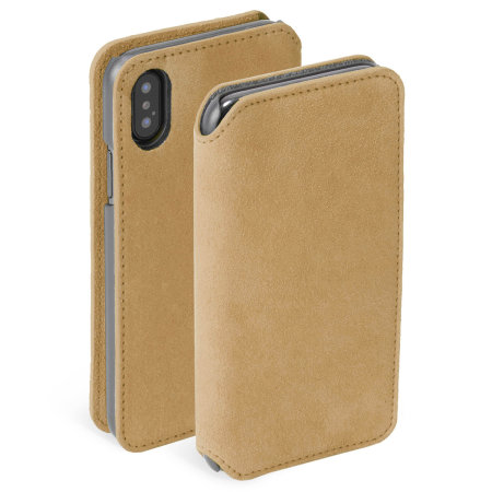 Krusell Broby 4 Card SlimWallet Apple iPhone XS cognac