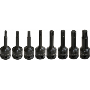 8-OS. 1 / 2" PIKKADE LÖÖK RIBEOTSIKUTE KOMPL. M5-M14. FOAM TRIUMF