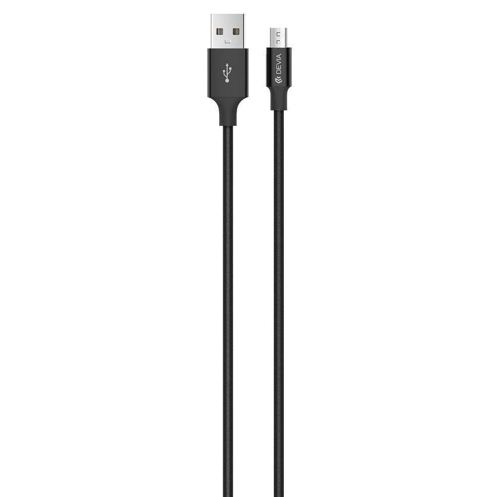 Devia Pheez Series Cable for Micro USB (5V 2.4A,1M) black