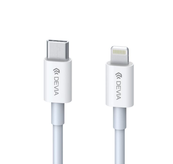 Devia Smart Series PD Cable for Tyep-C to Lightning (MFI) 18W white