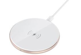 Devia Comet series ultra-slim wireless charger white