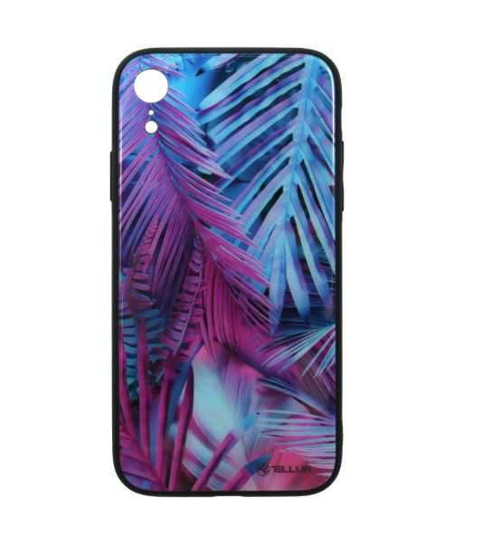 Tellur Cover Glass print for iPhone XR palm