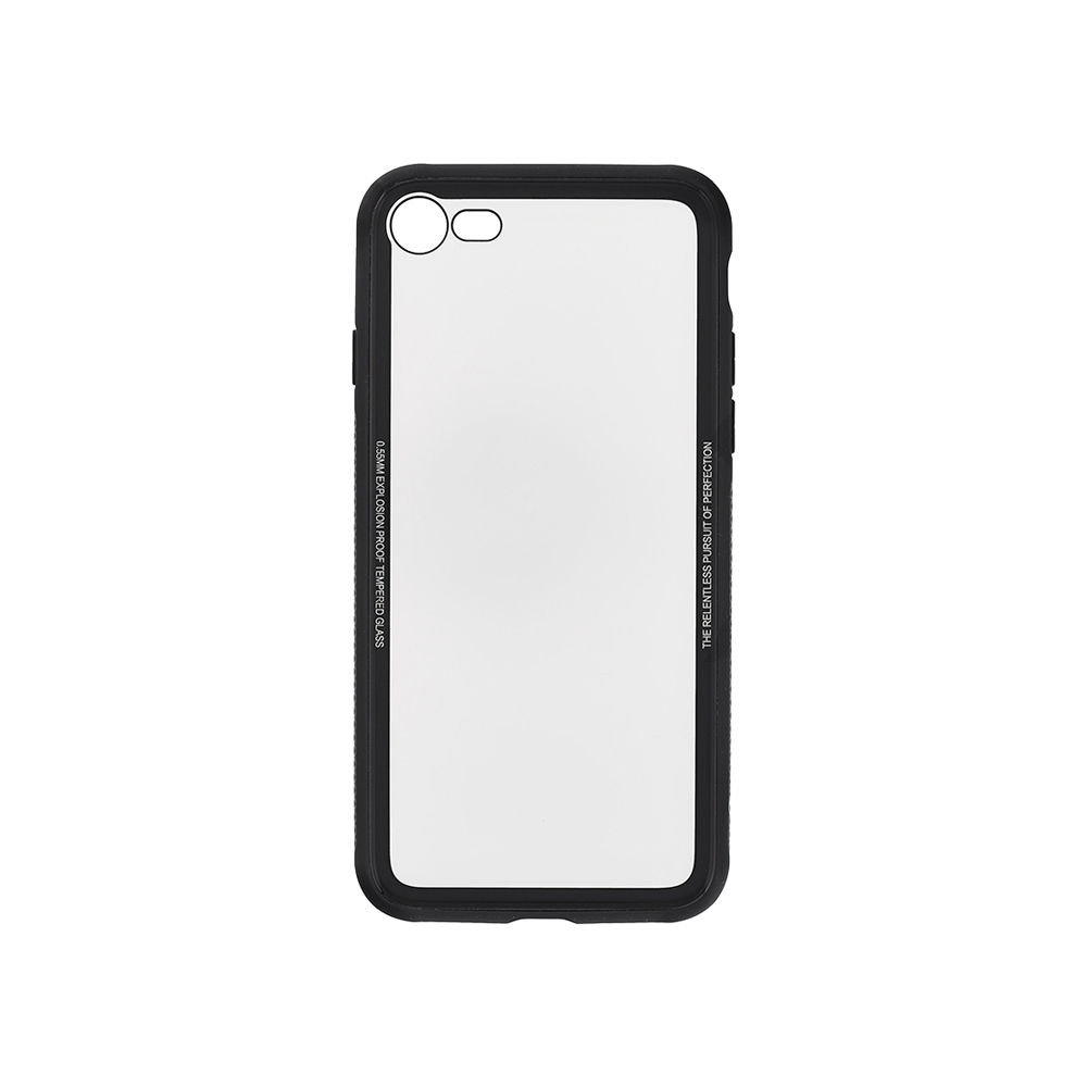 Tellur Cover Glass Simple for iPhone 8 black