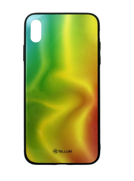 Tellur Cover Glass print for iPhone XS MAX silk