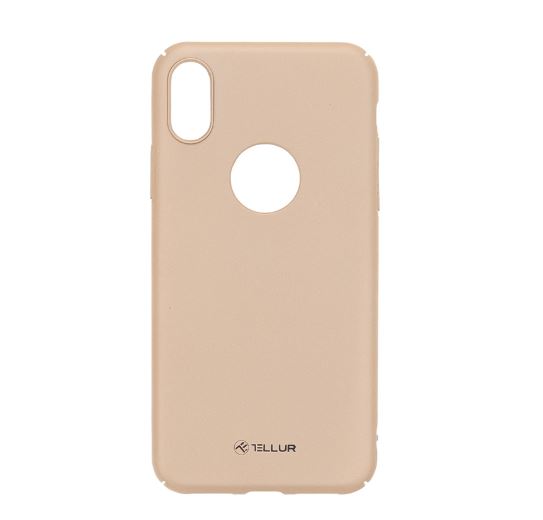 Tellur Cover Super Slim for iPhone X/XS gold