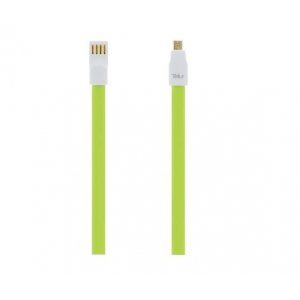 Tellur Data cable Magnetic, USB to Micro USB, 1.2m green