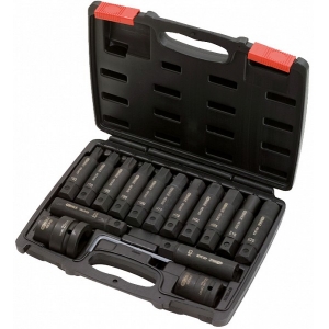 16-OS. 3 / 4"+1" LÖÖK KUUSKANT JA TORX OTSIKUTE KOMPLEKT KS TOOLS