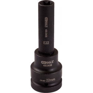 1" TORX LÖÖKPADRUN E22. L=145MM KS TOOLS