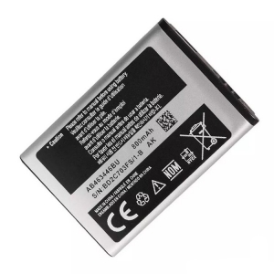 Samsung Replacement AB463446BU Battery Samsung E1120 E250 E900 Li-Ion 800 mAh (NO LOGO)